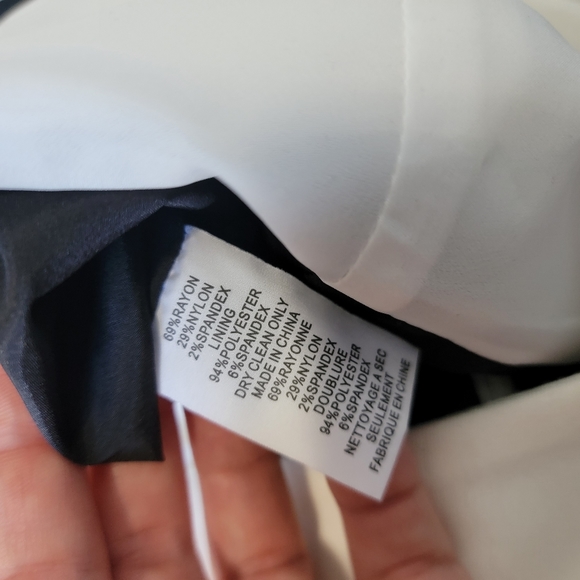 🎄SALE🎄NWT Trina Turk black & white halter jumpsuit - Picture 7 of 7